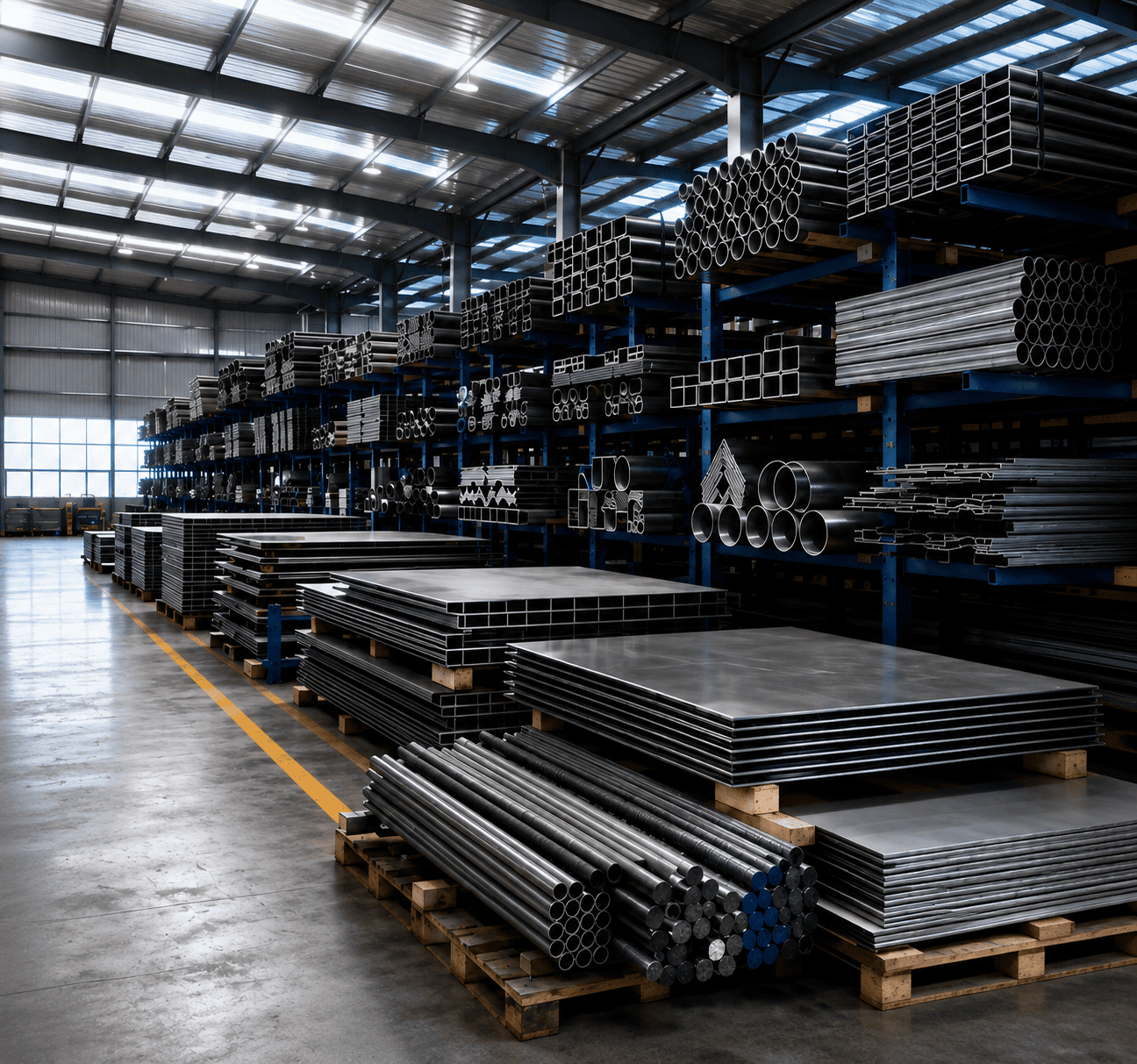 Almacén de productos industriales